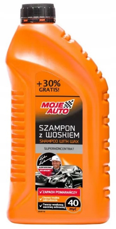 

Moje Auto Szampon Samochodowy Z Woskiem 1,3L