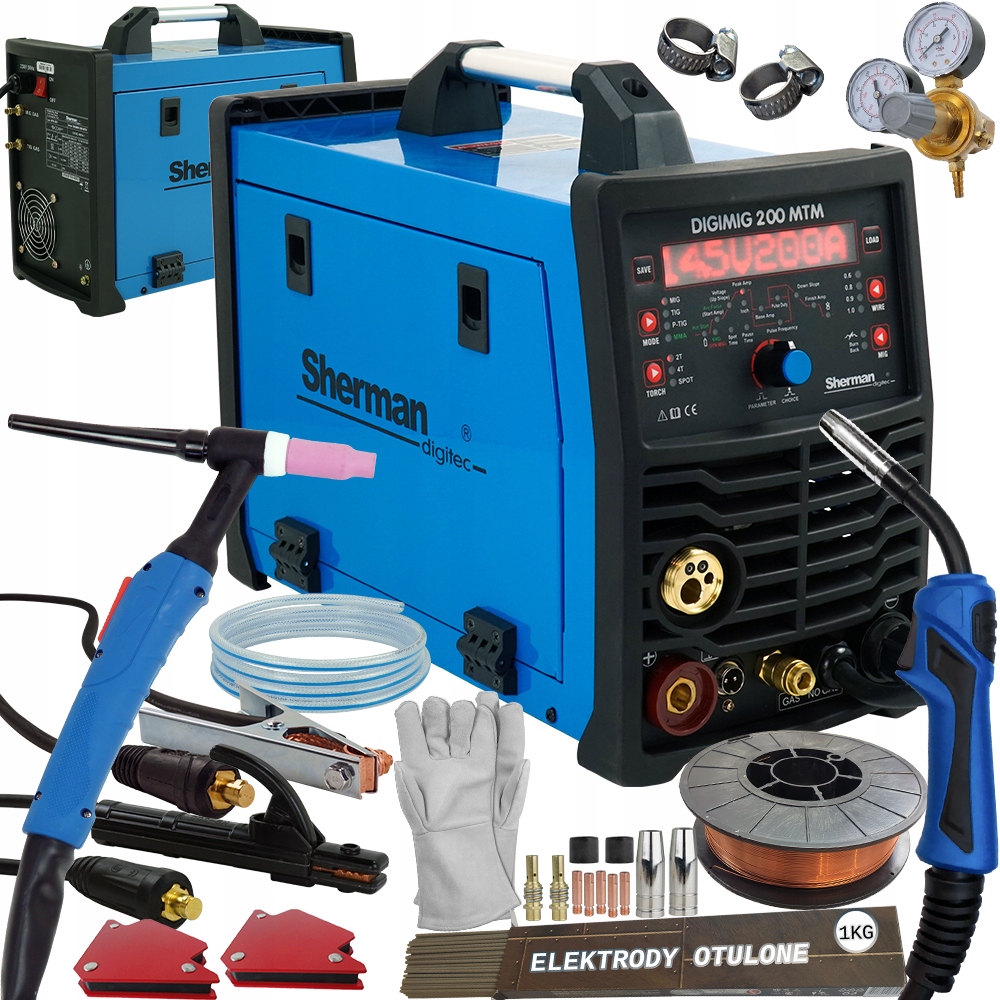 Spawarka MIGOMAT MIG 200 A półautomat PULS TIG DC