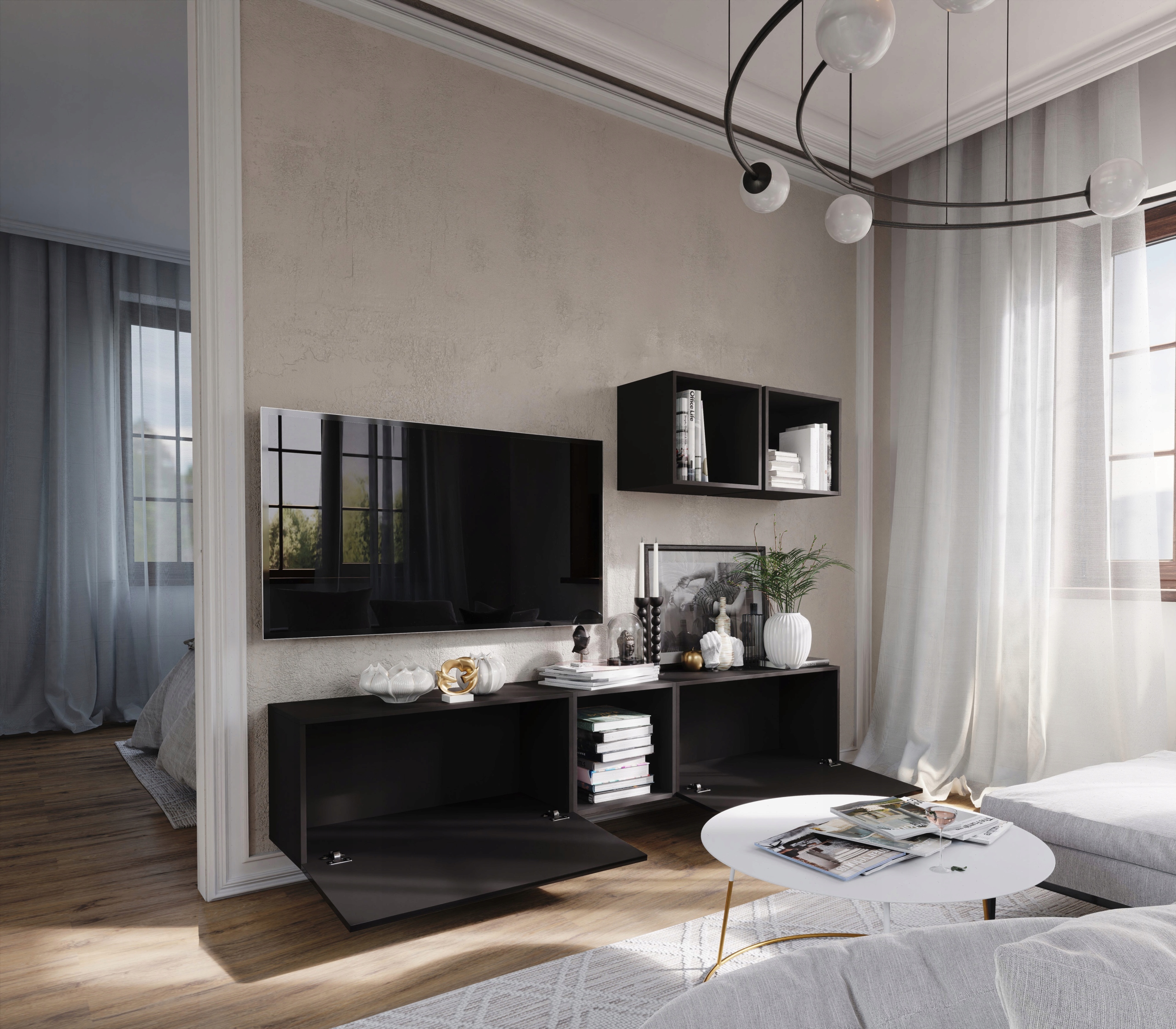 Nábytková Stěna Rtv Nábytek do obývacího pokoje FMB22 O-sofa