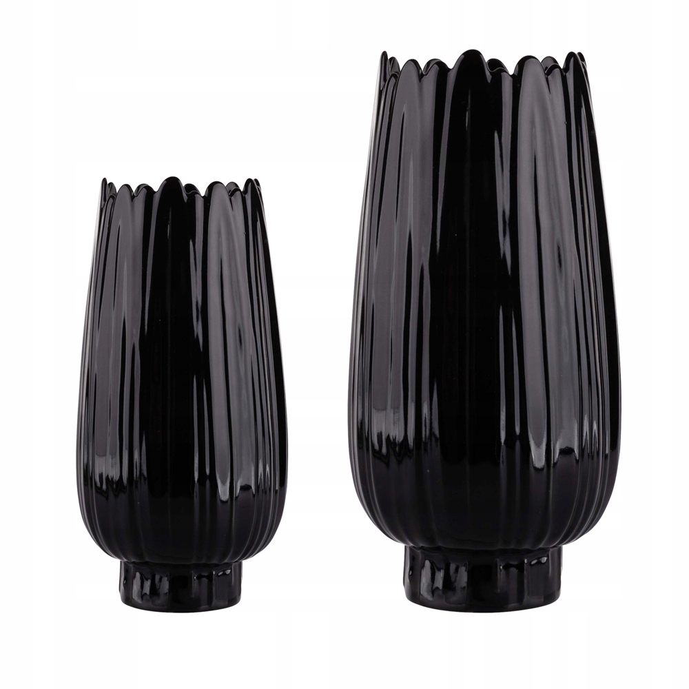 WAZON NA KWIATY GLAMOUR ZESTAW 2SZT PORCELANA