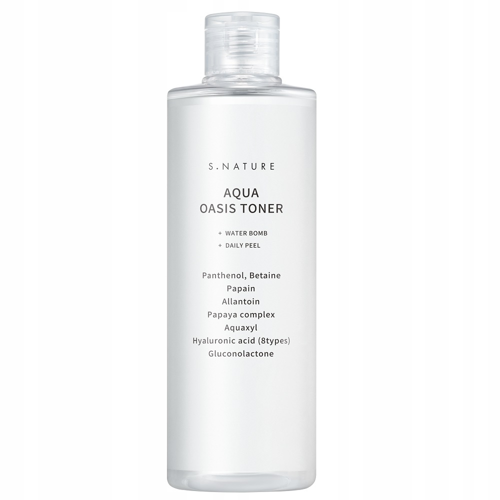 S.nature Aqua Oasis Toner hydratační tonikum s kyselinou Pha a betainem 300 ml