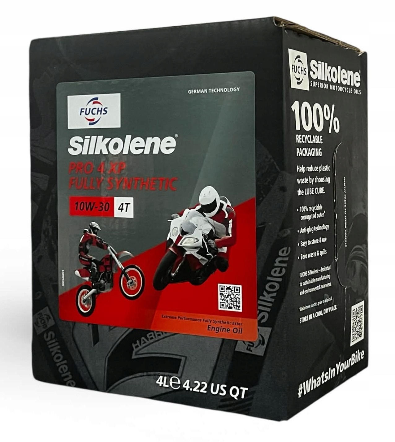 Olej do motocykla Silkolene Pro 4 10w30 Xp 4L