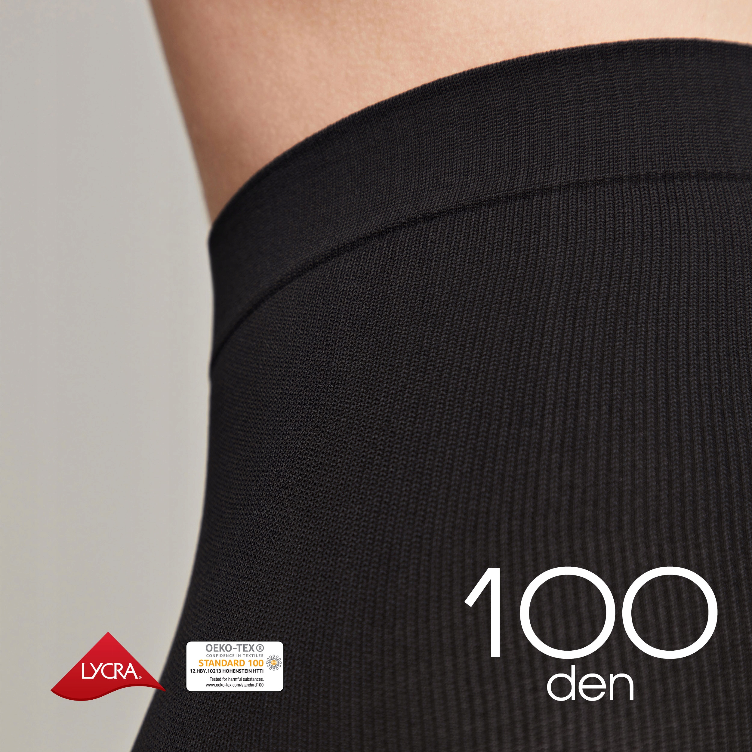 RAJSTOPY WYSZCZUPLAJĄCE 100 den MIKROFIBRA Conte VELOUR ACTIVE czarne 3 Model Velour Active 100