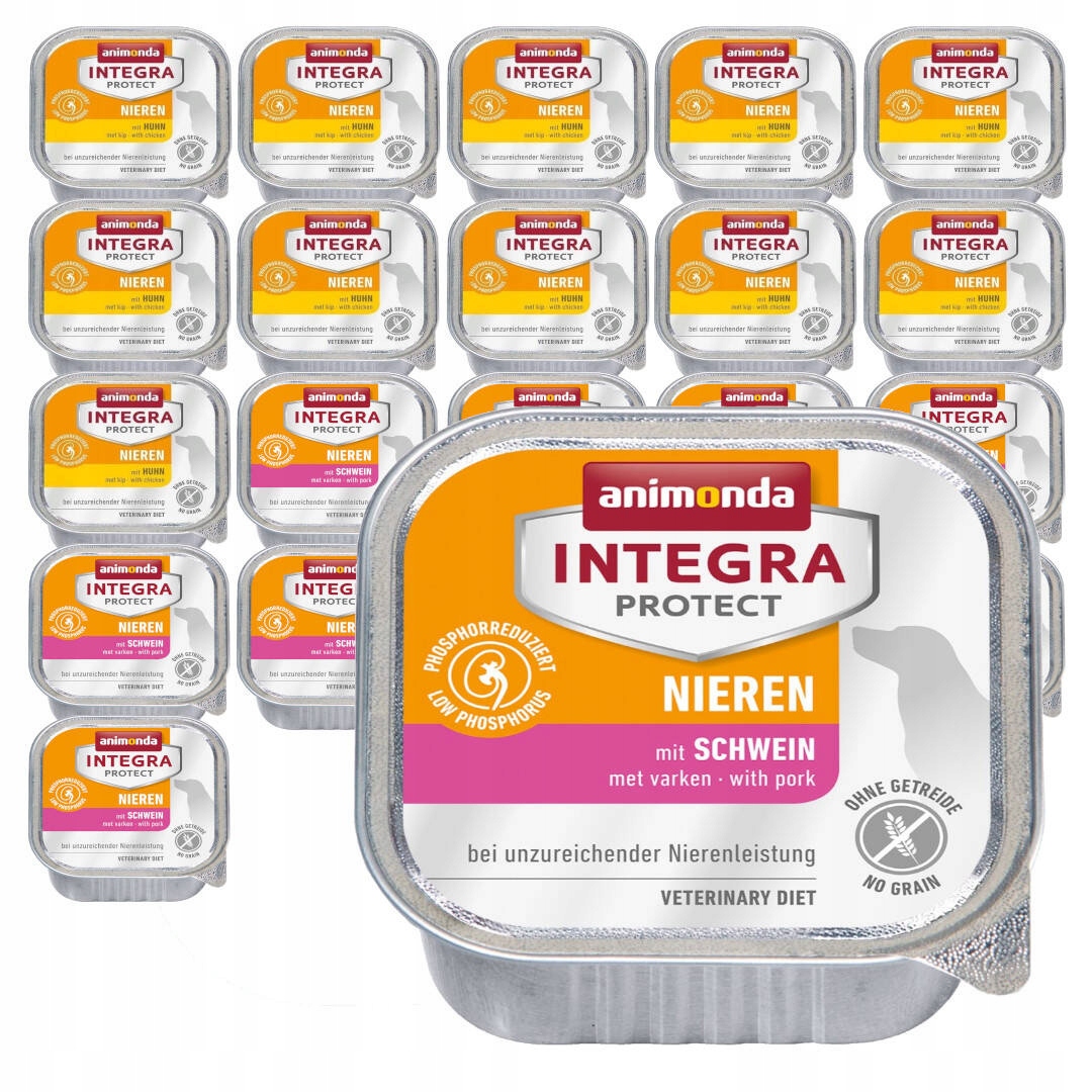 Levně Animonda Integra Protect Nieren 22x150g Vlhké Krmivo pro psy Vepřové kuře