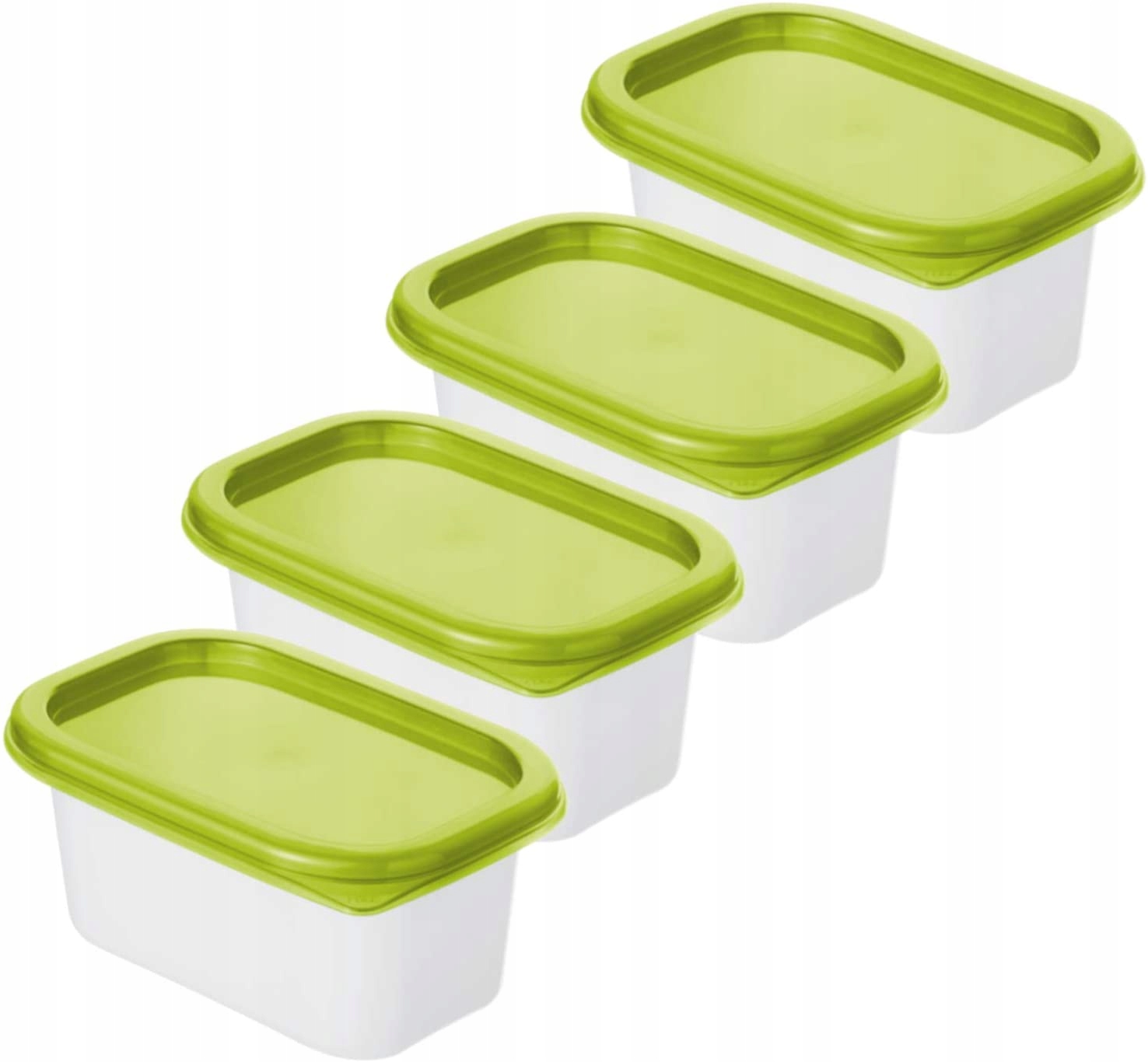 Zestaw pojemników do zamrażarki Rotho 4x0,2l