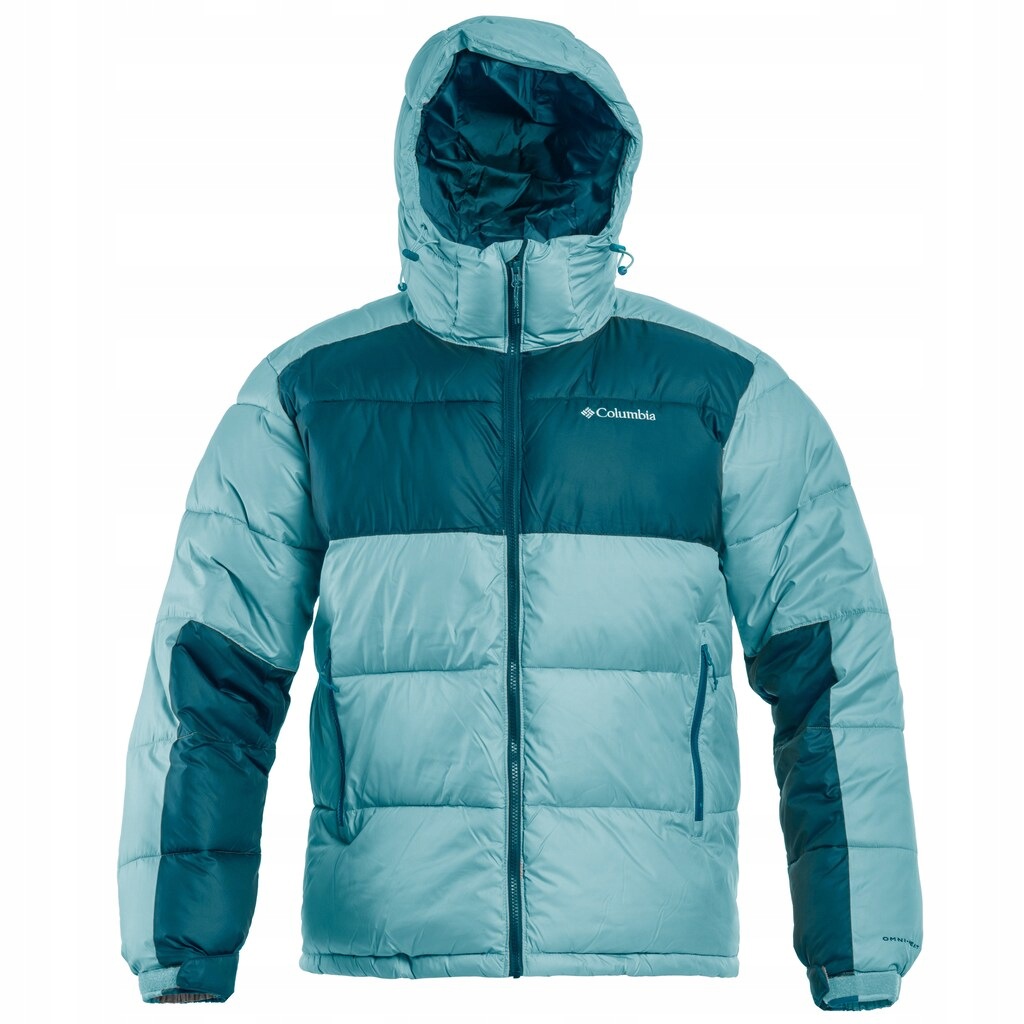 Zimní bunda prošívaná Columbia Pike Lake II Hooded Metal/Night Wave M