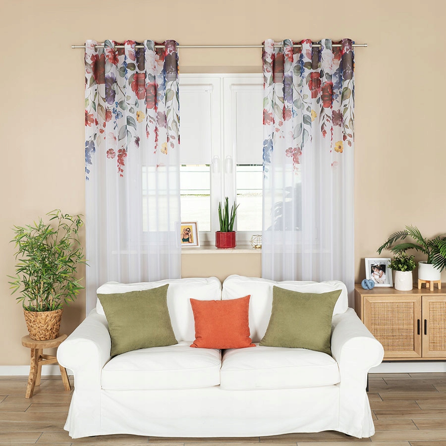 Jolanda Hotová záclona na průchodkách, šířka 140 x výška 260 cm, tkaná