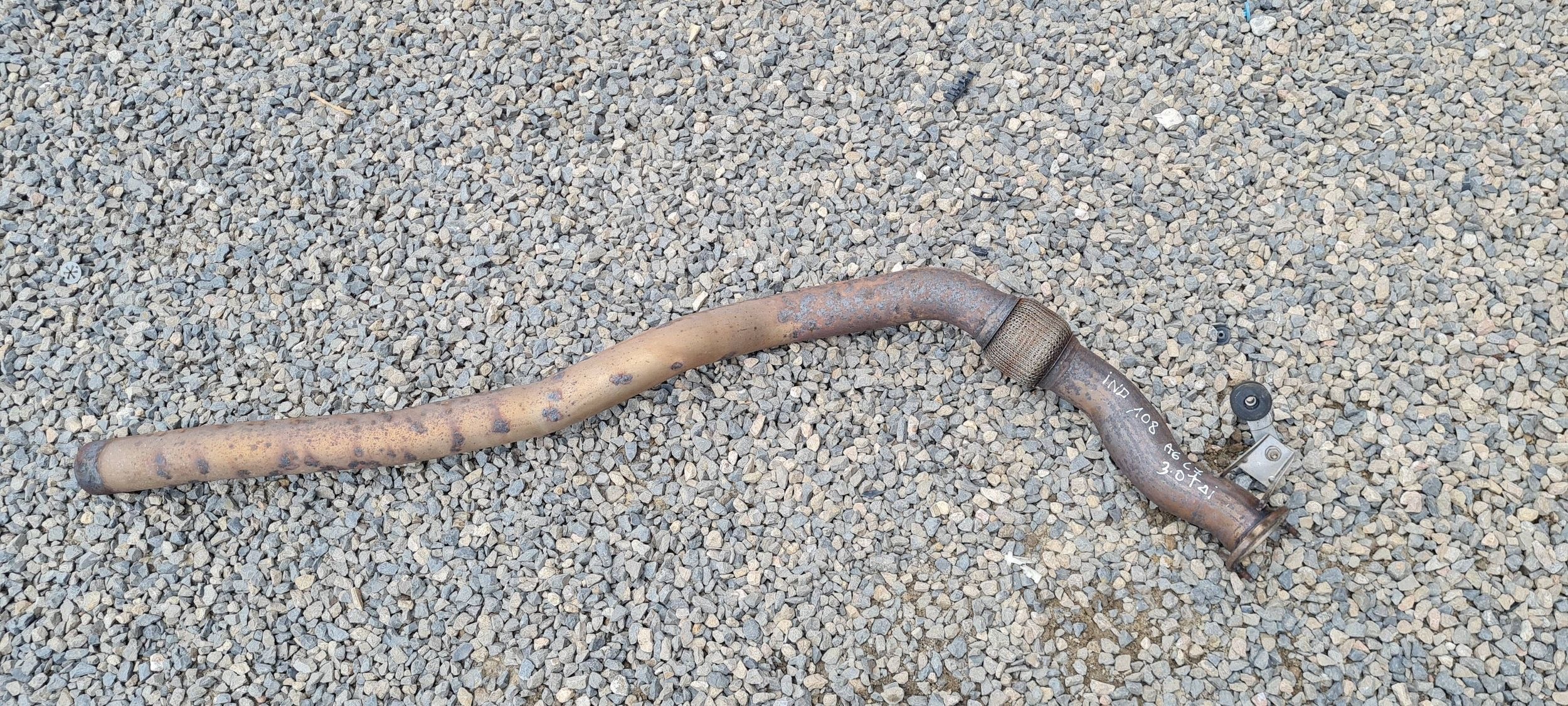 A6 C7 4G pipe exhaust net DRGAN 3.0 TDI 4G0254350B A7 4G