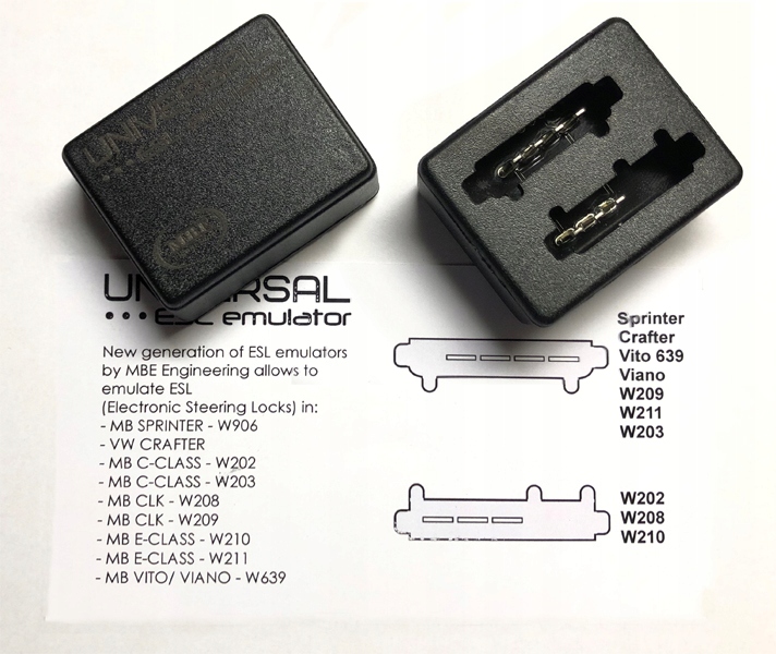 Emulator Rygla Mercedes Numer katalogowy części esluni