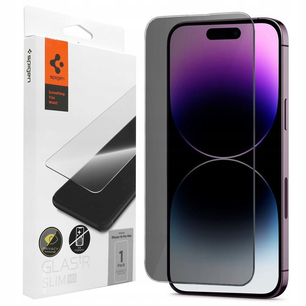 

Szkło Prywatyzujące Spigen do iPhone 14 Pro Max