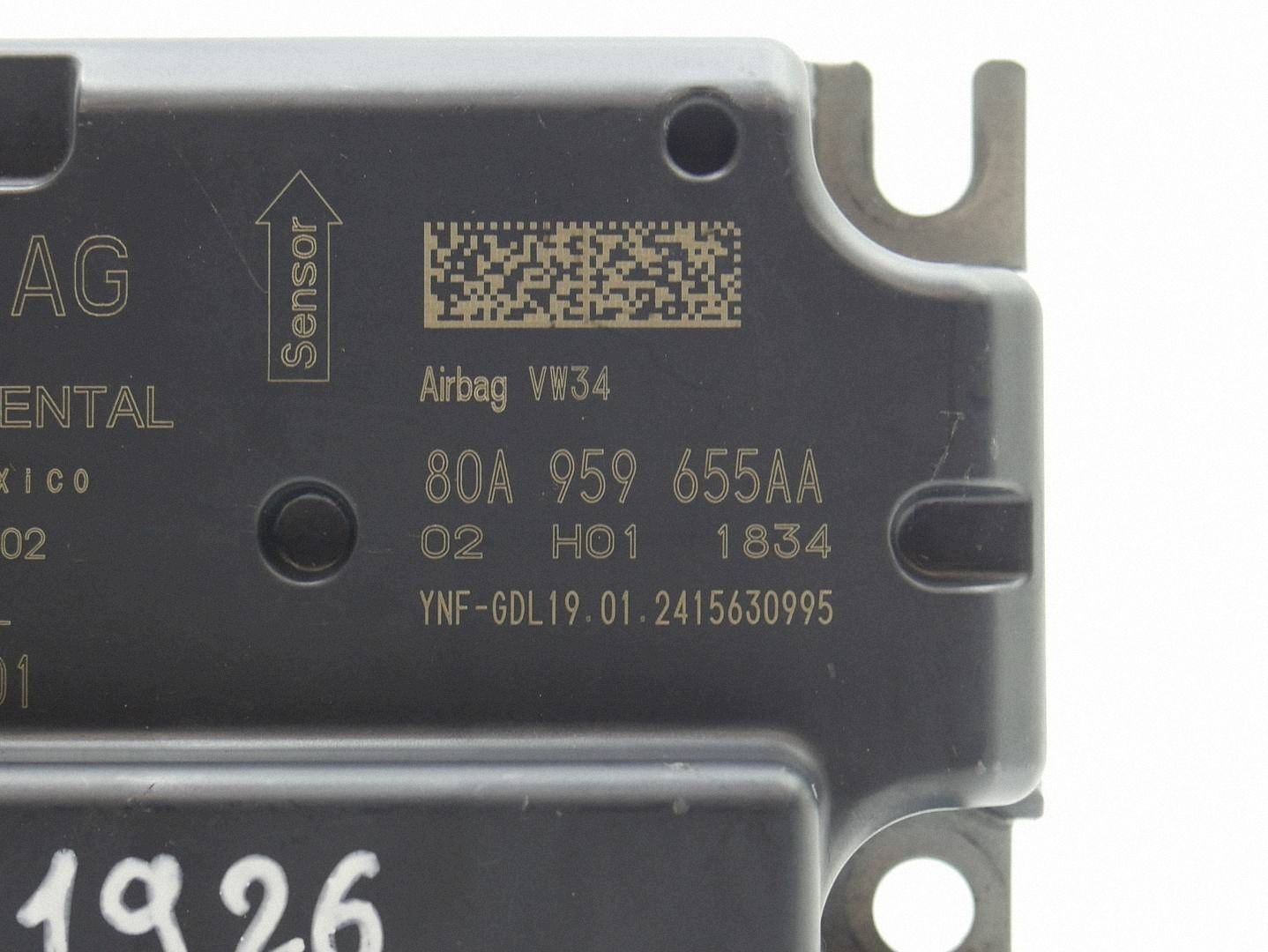 module unité de commande électronique uce SENSOR airbag airbag AUDI Q5 II 80A 80A959655AA