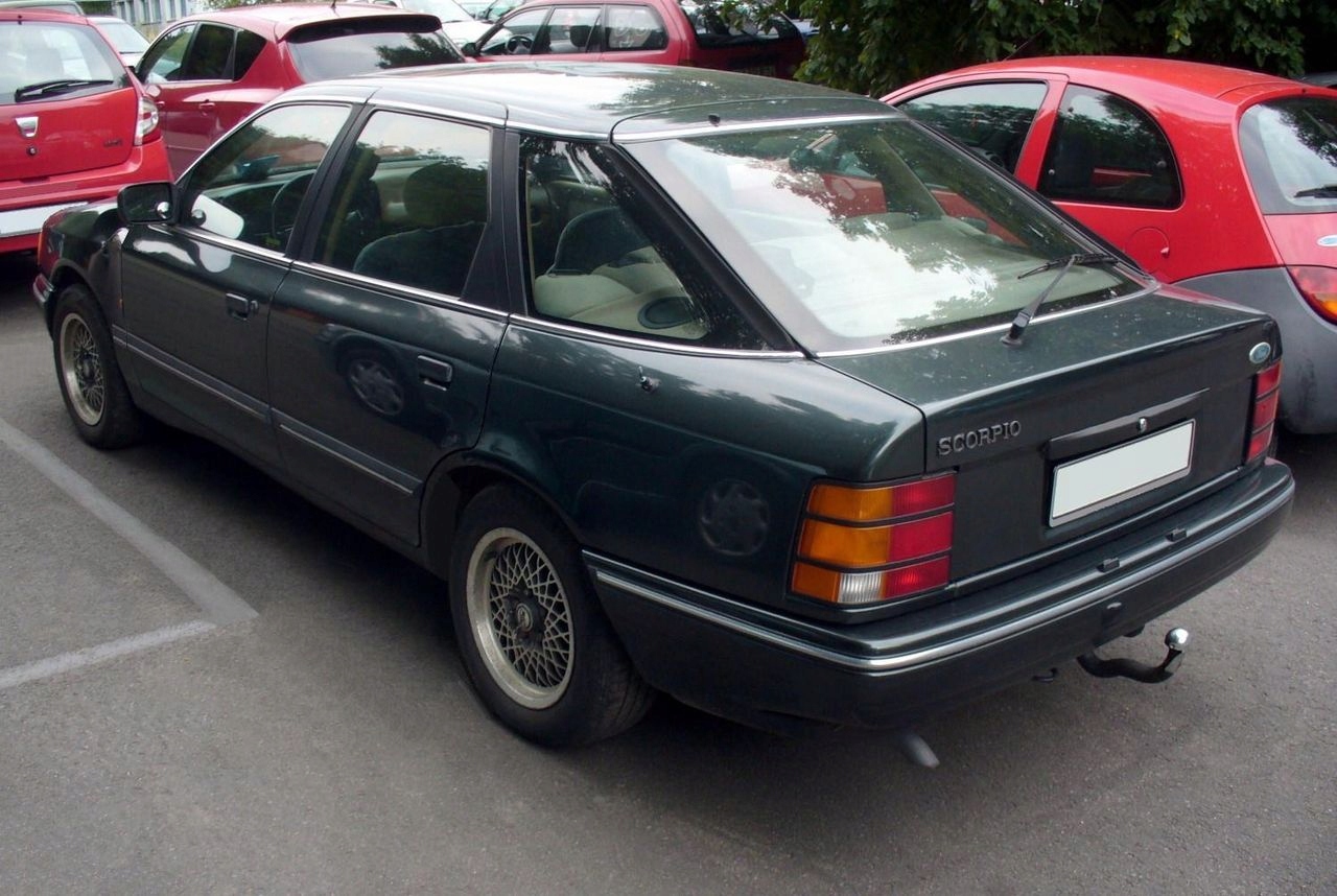 FORD SCORPIO 1 I 5d LIFTBACK 1985-1994 TYLNA KLAPA Z SZYBĄ SZYBA TYŁ