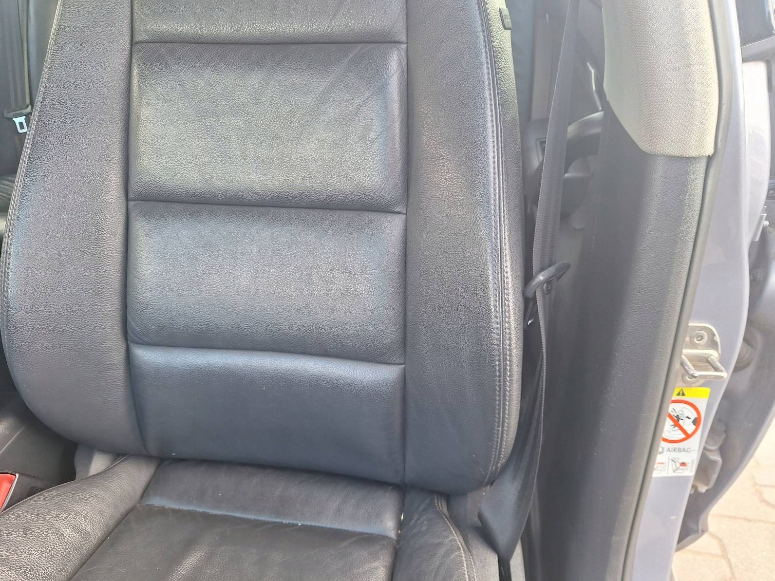 seats KOMPLET left right seat rear part + side + armrest AUDI A6 C6
