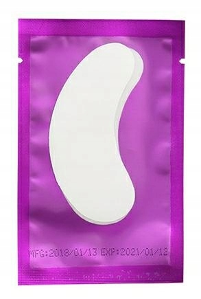 Płatki pod oczy Aloes, witamina C - 5 par FIOLET