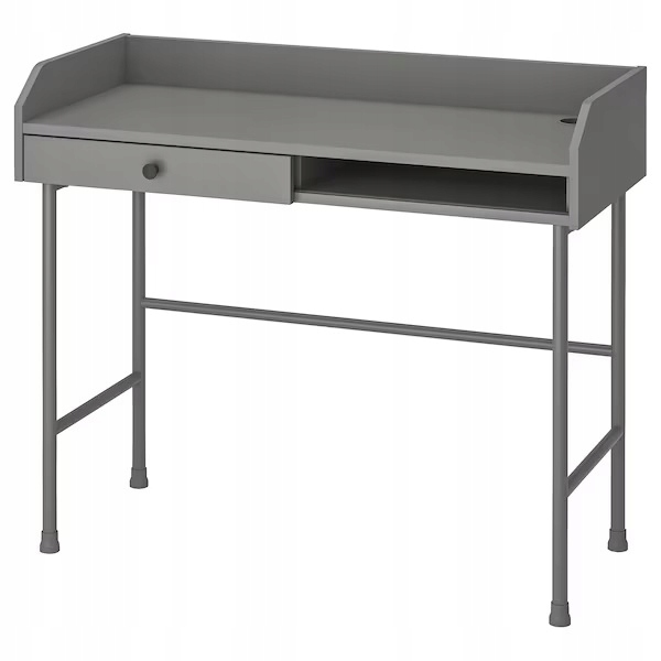 

Ikea Hauga biurko szary 100x45 cm