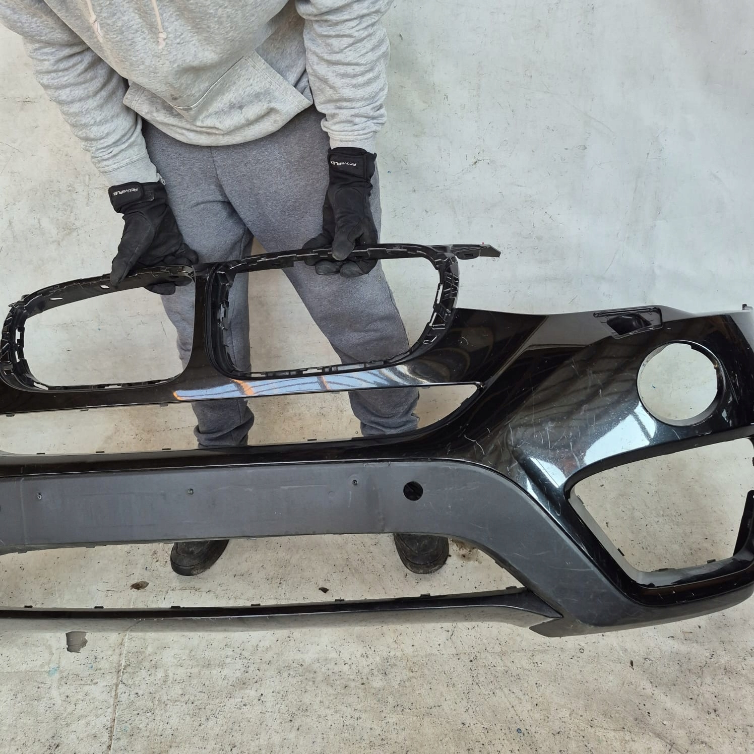 BMW X4 F26 14-18 bumper front front washer PDC