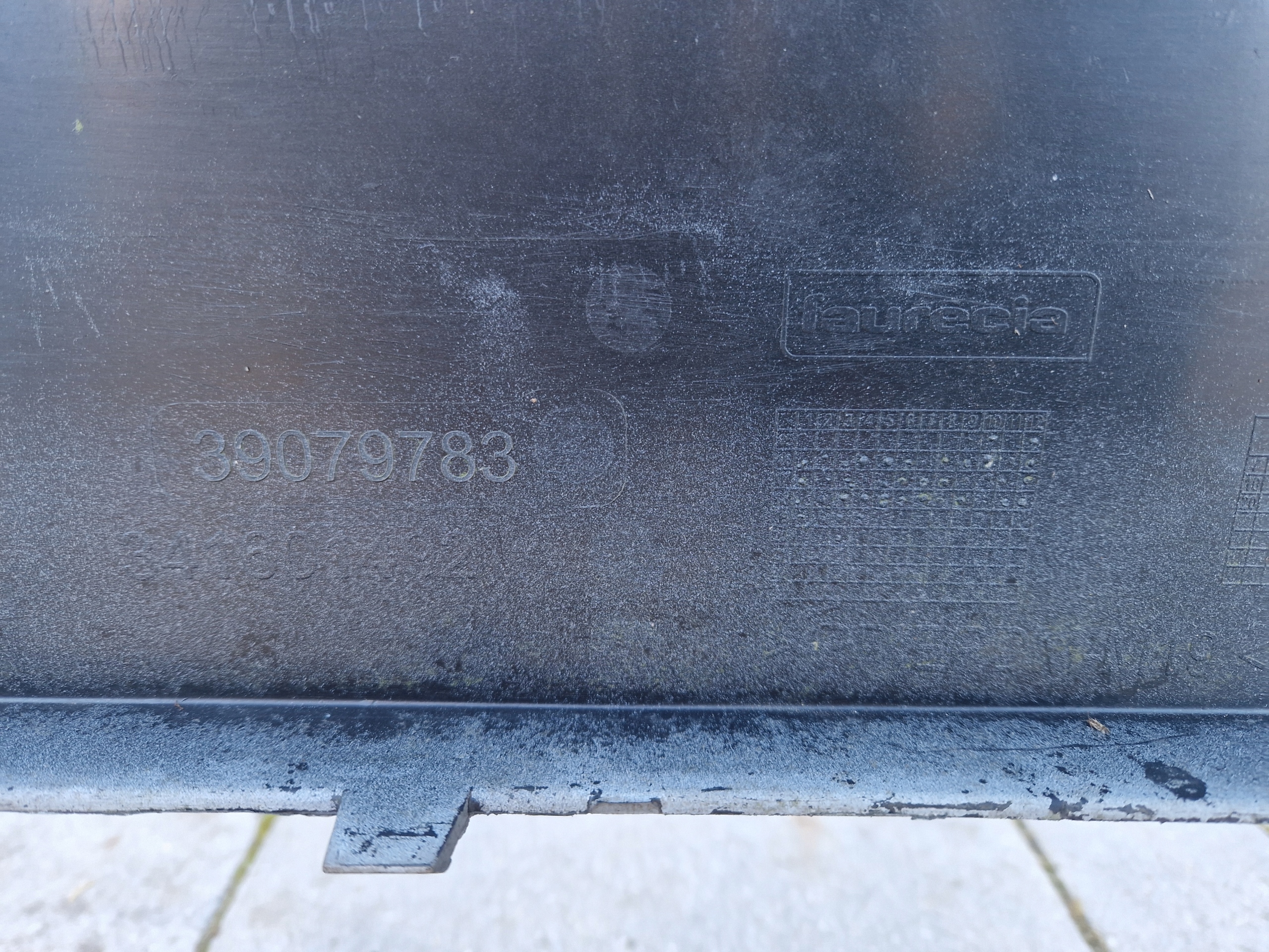 bumper front front OPEL ZAFIRA C LIFT PDC 39079783