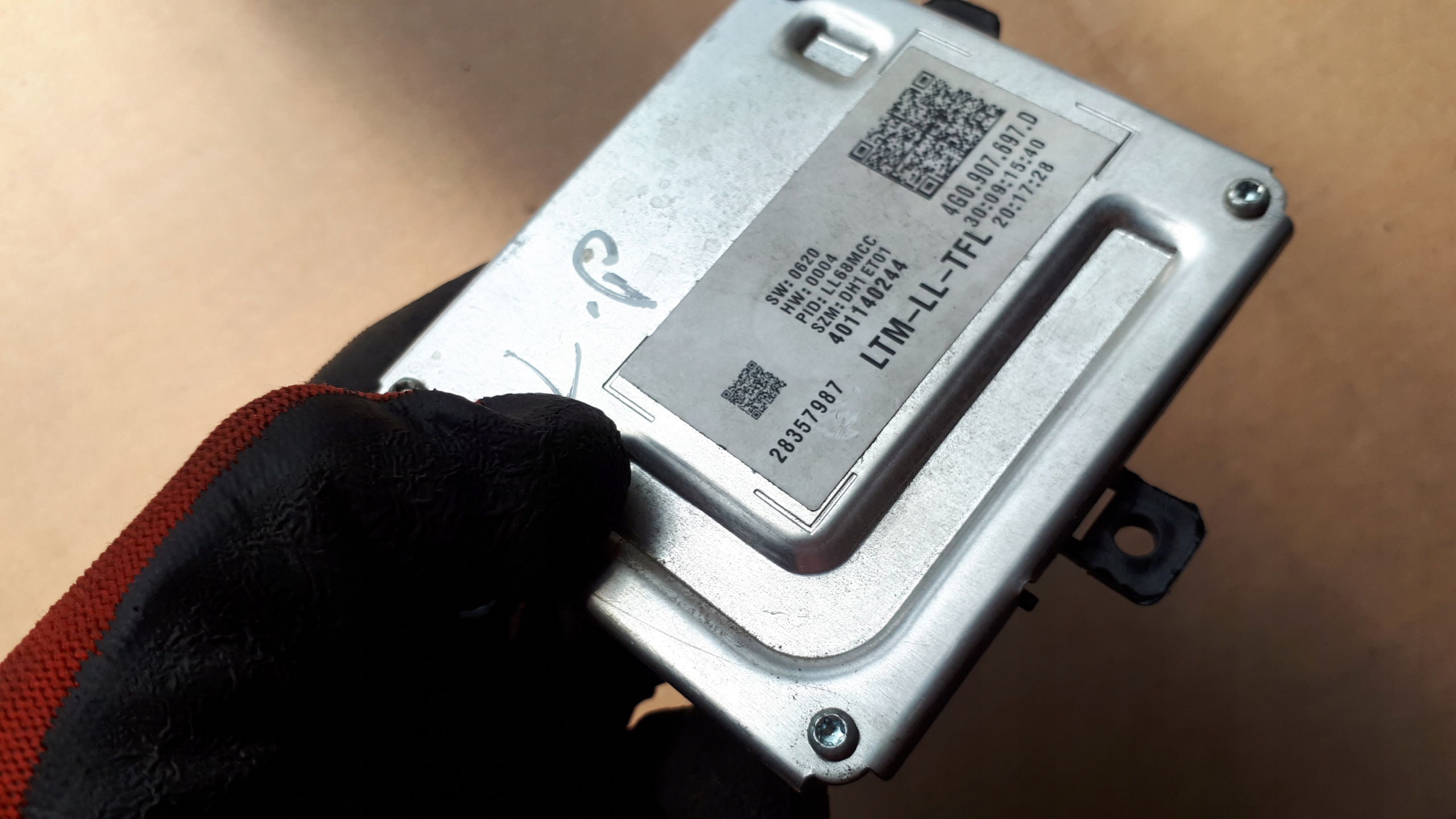 A6 C7 4G module control unit lights 4G0907397D