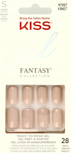 

Kiss sztuczne paznokcie Gel Fantasy KGN27 x28 S