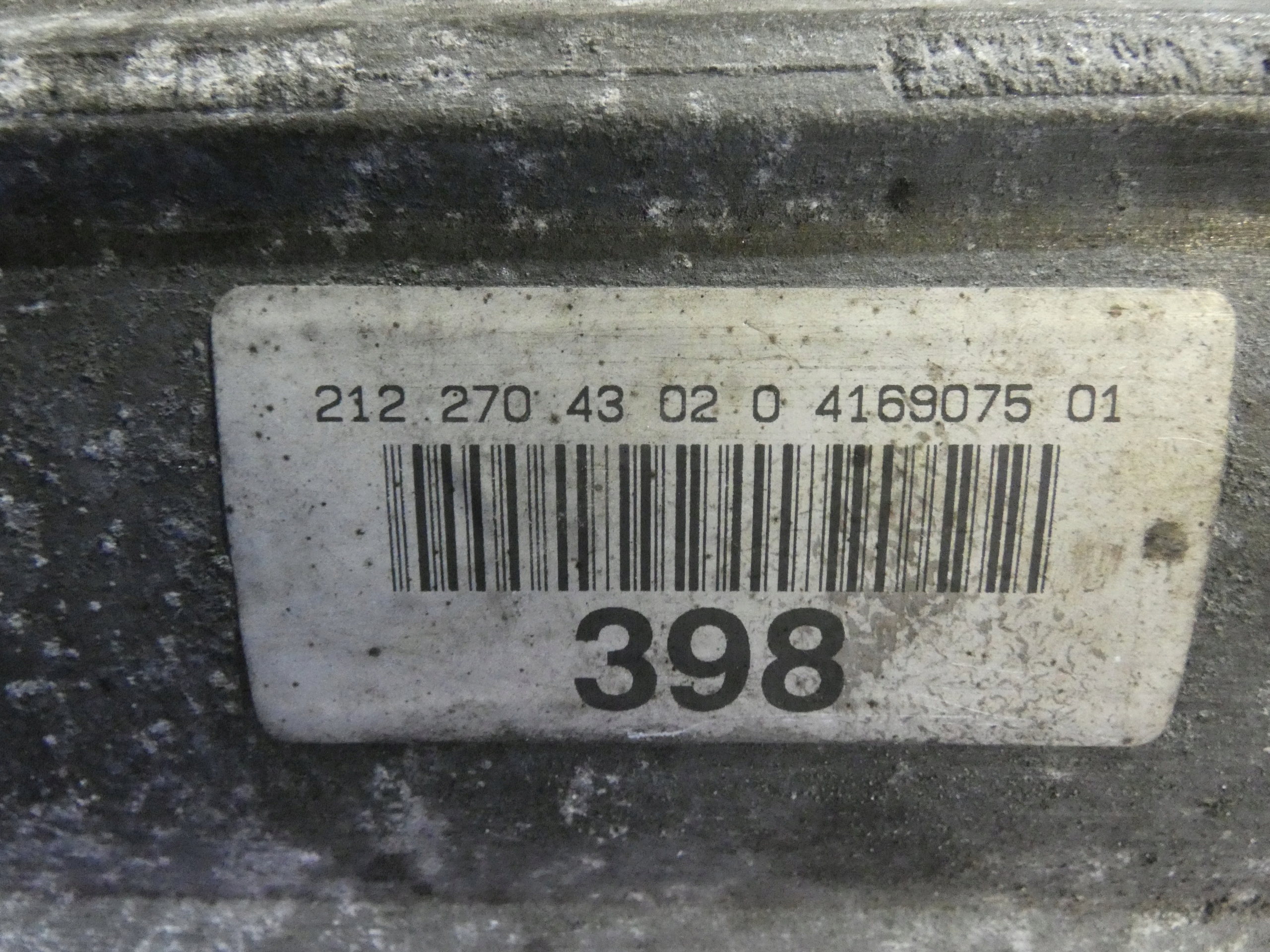 W212 W204 W218 3.0 CDI V6 gearbox, clutch