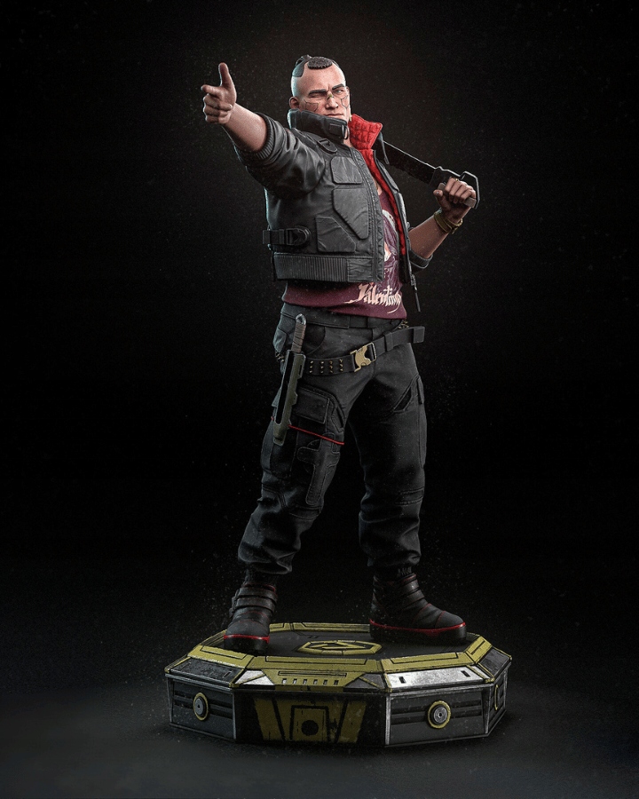 Jackie Welles z Cyberpunk 2077 Sběratelská figurka