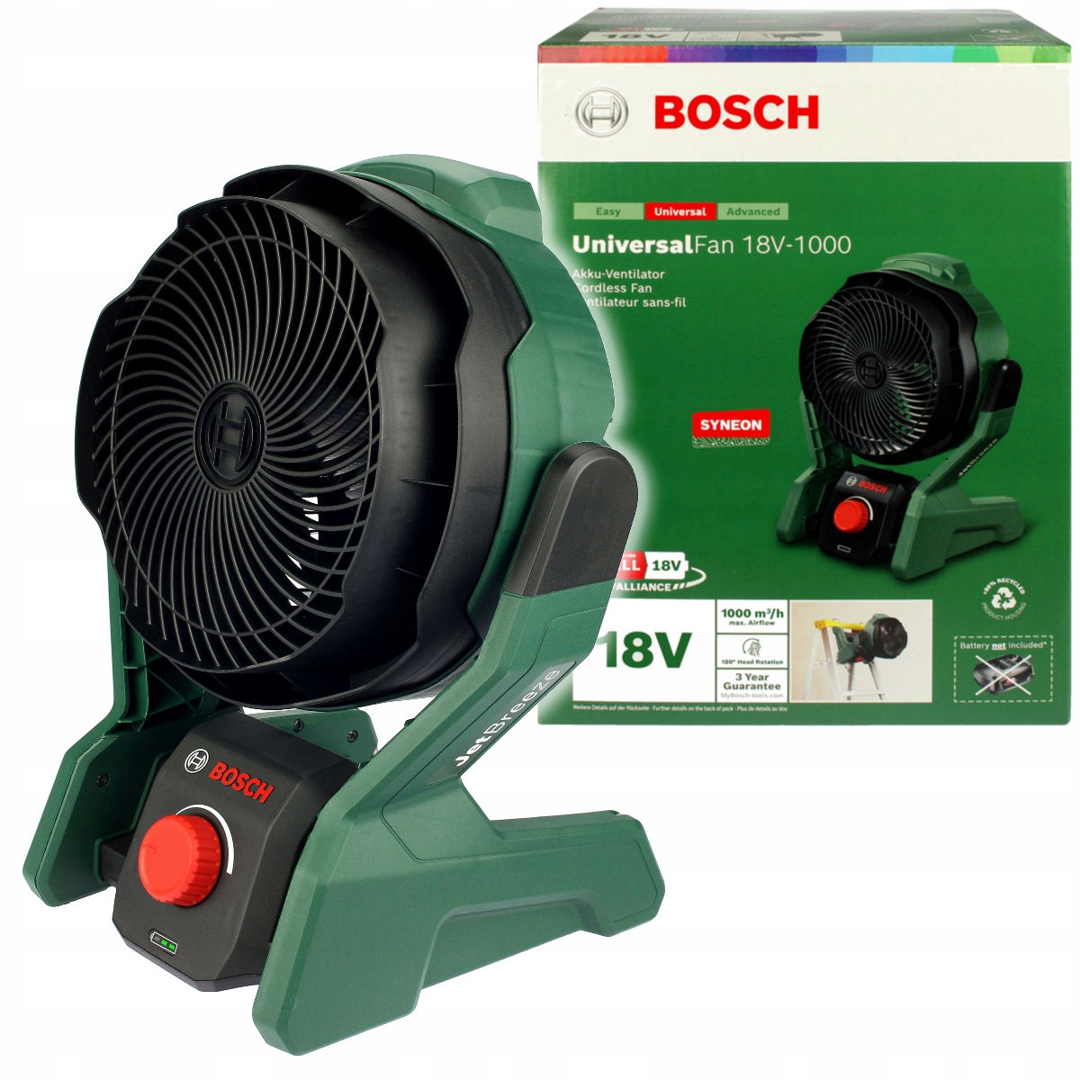 

Wentylator UniversalFan 18V-1000 Bosch Korpus Body