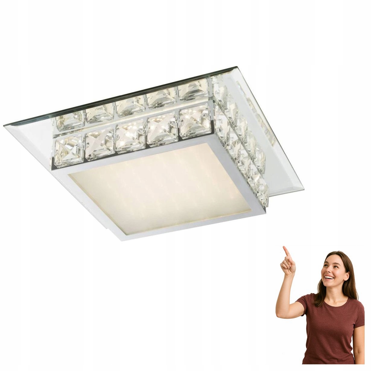 Led Stropné Svietidlo 12W Margo 49355 Globo