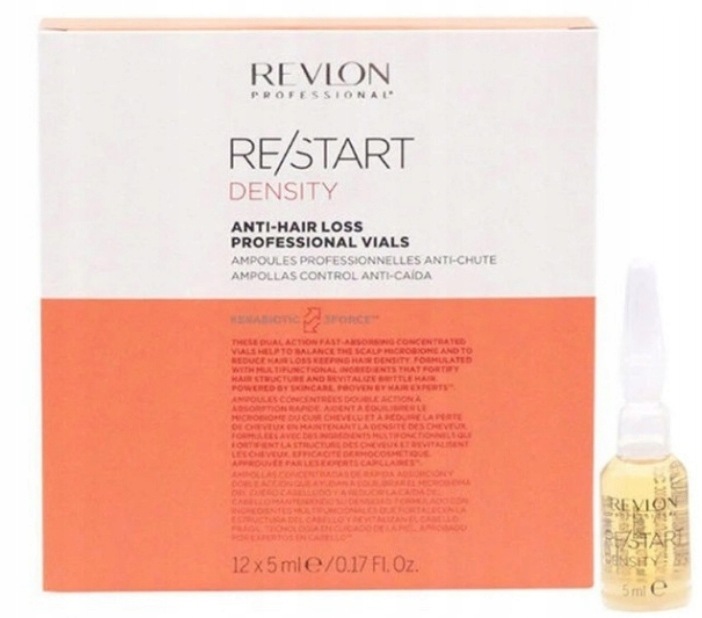 Revlon Restart Density – Ampule proti vypadávání vlasů 12x5 ml