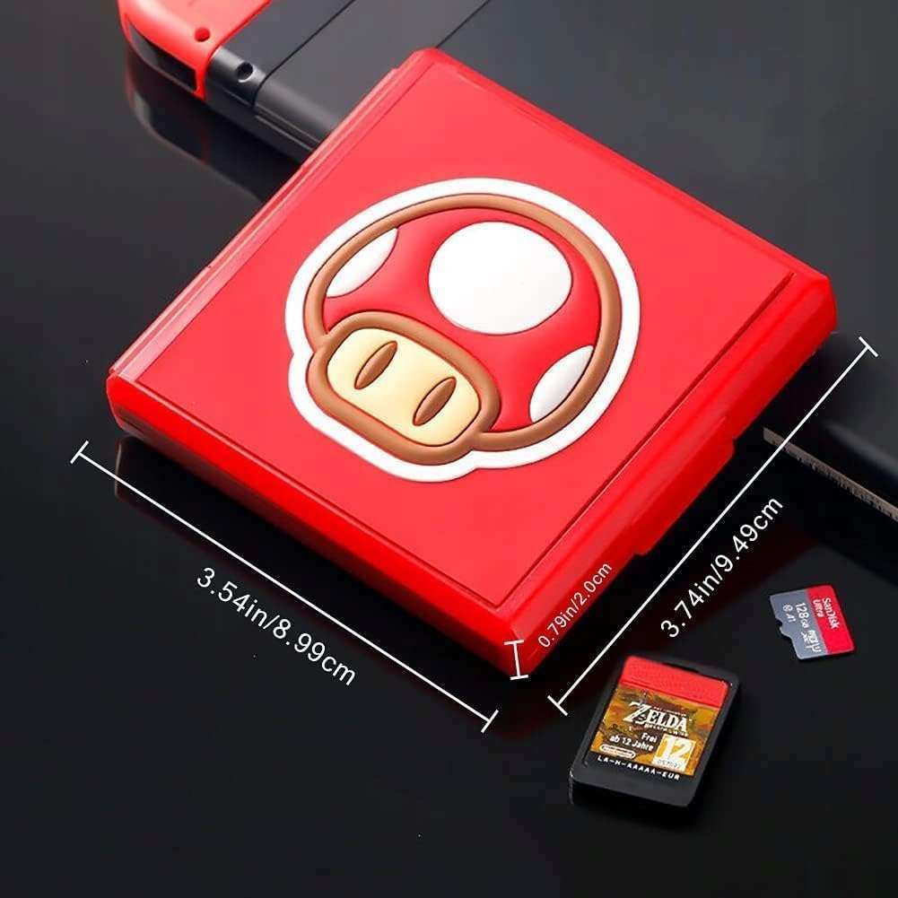 Etui na gry na nintendo switch 12 przegród