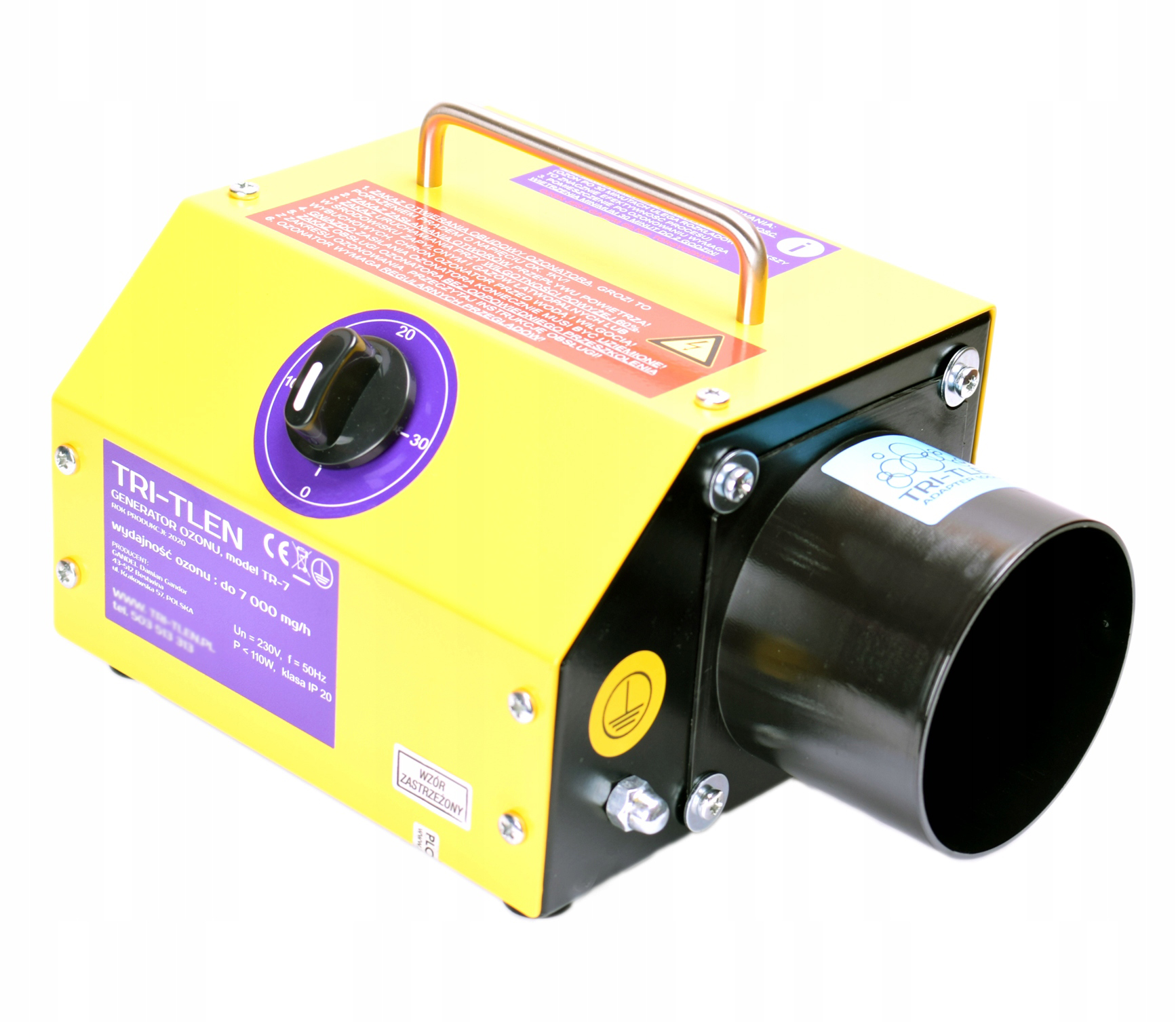 Tri-tlen TR-7 generator ozonu 7 000 mg/h Polski