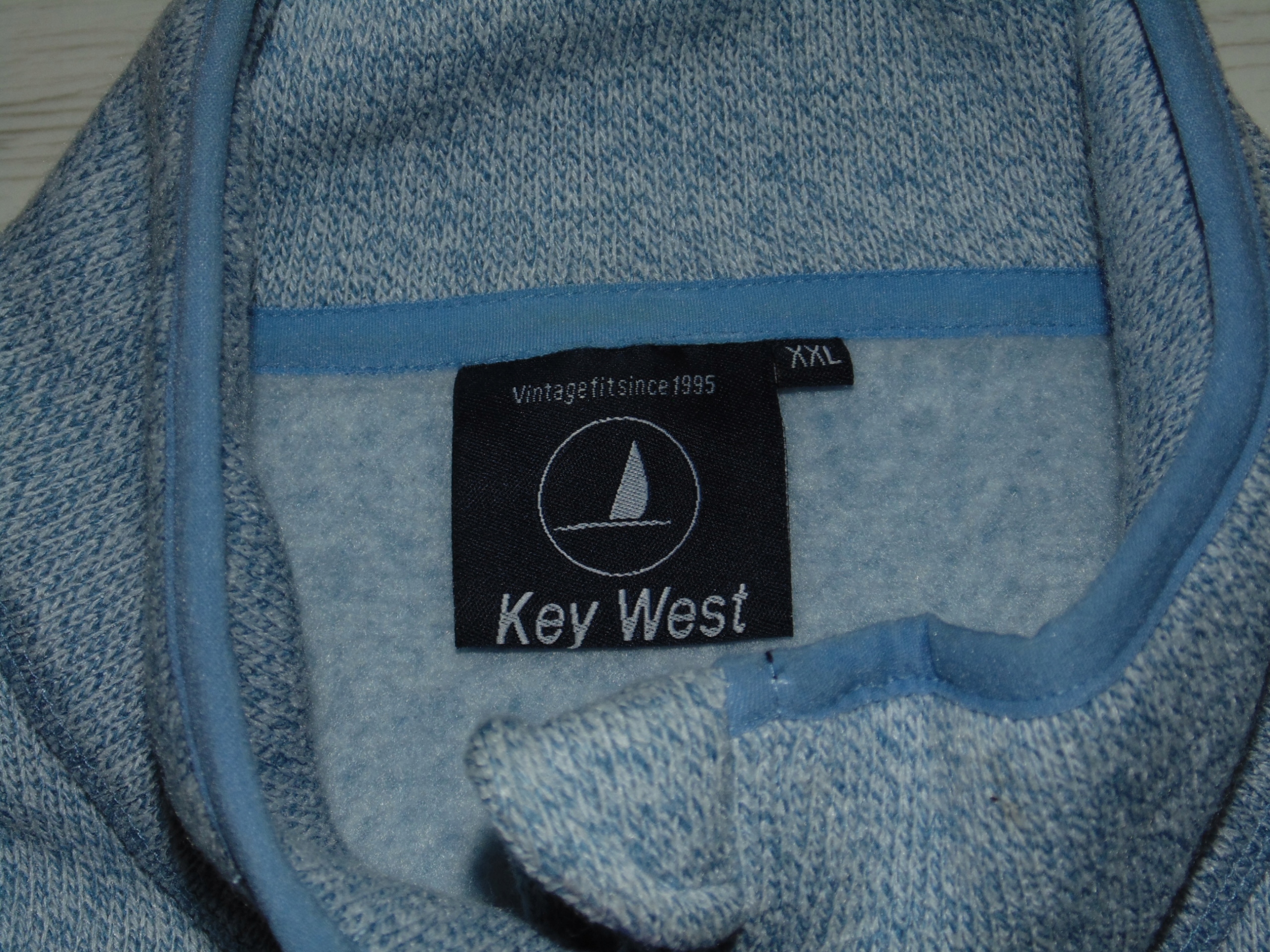 KEY WEST BLUZA POLAR ŻEGLARSKI DAMSKI r. XXL Materiał dominujący Poliester