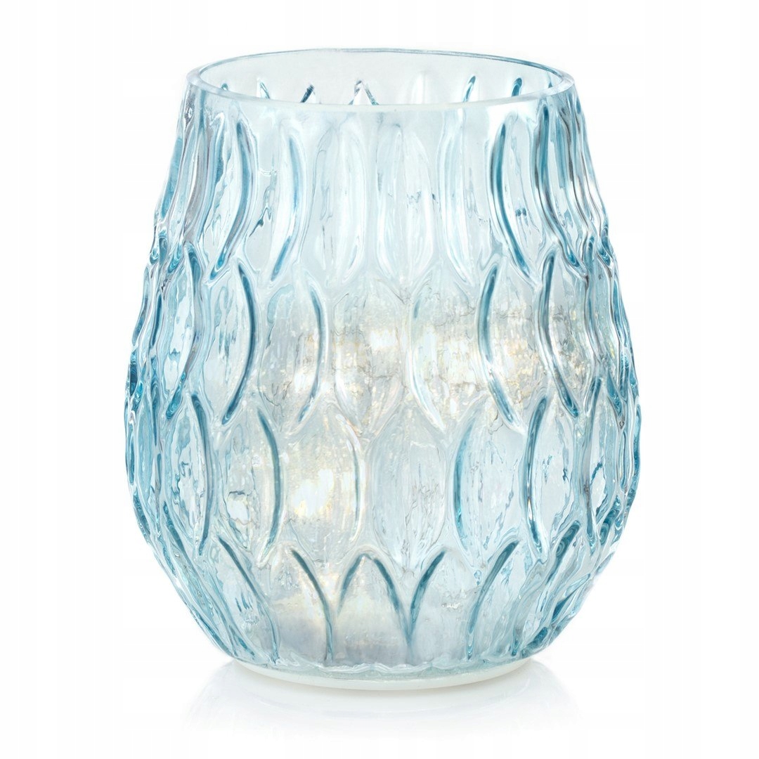 AmeliaHome DEKORACJA LED MADRID błękit 11x13cm