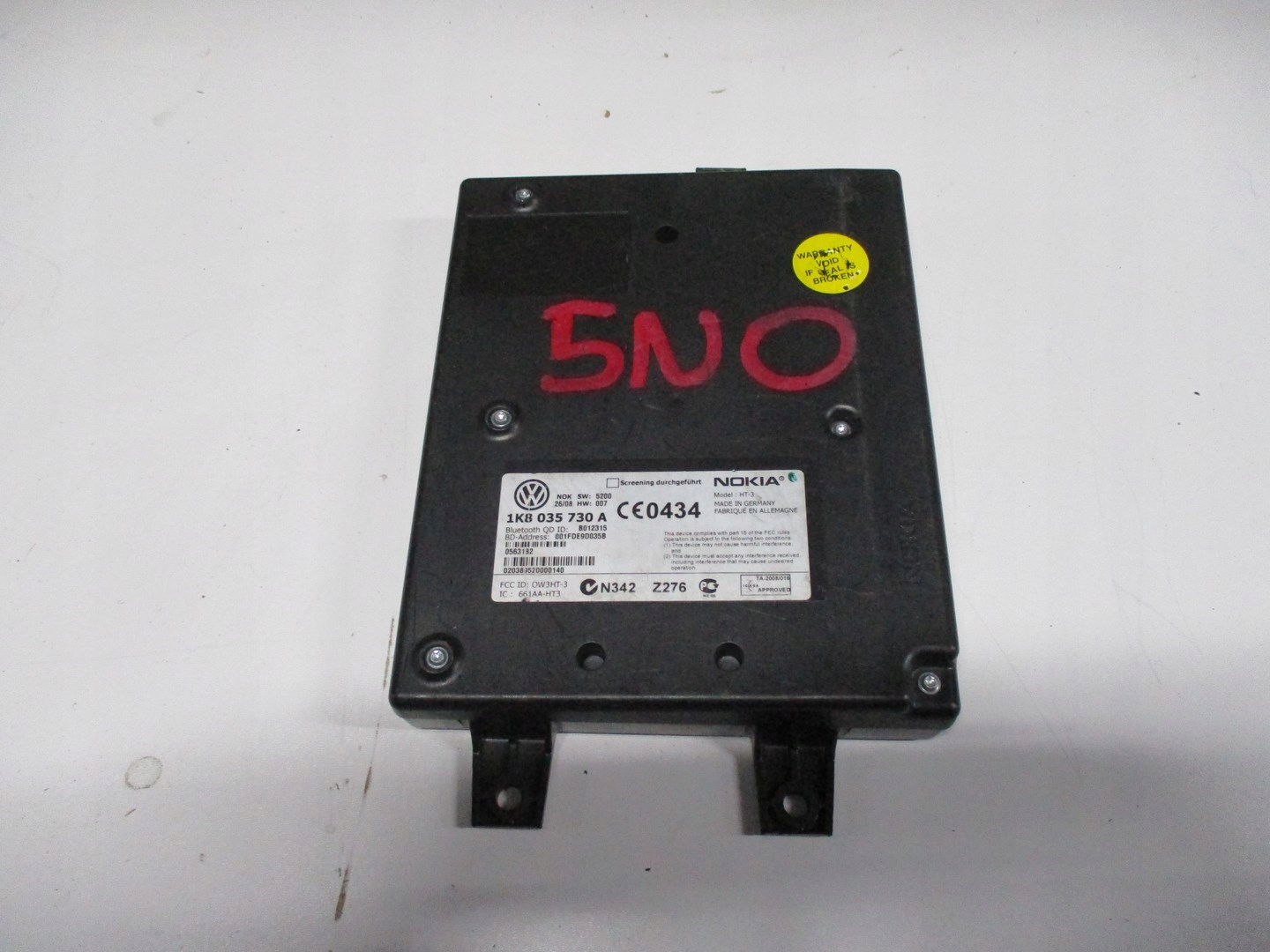 Moduł STEROWNIK BLUETOOTH VW AUDI SKODA 1K8035730A