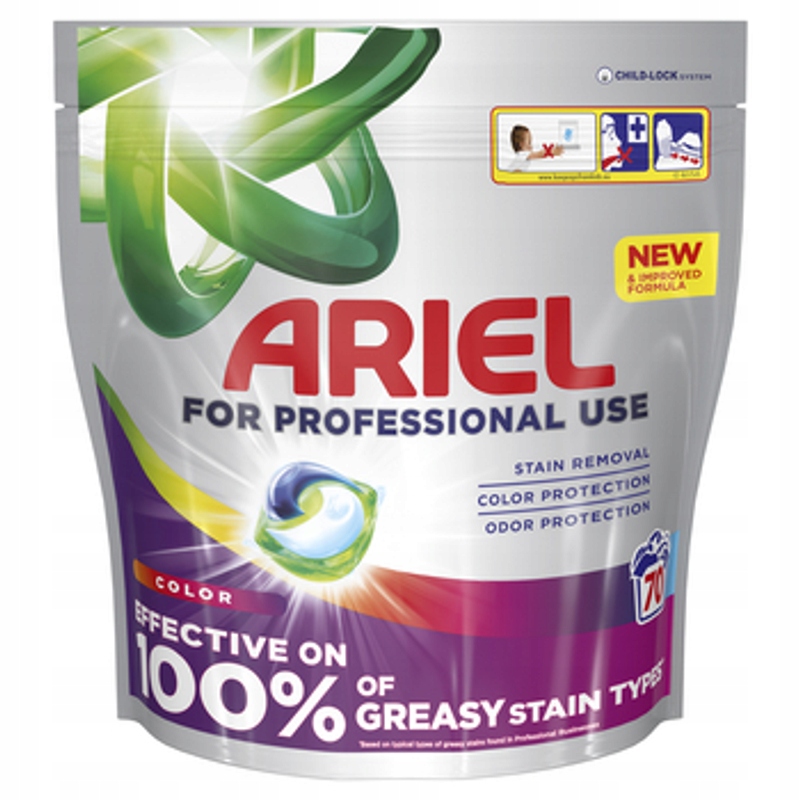 Levně Ariel Professional kapsle Color 70ks (70 x 18,2 g)