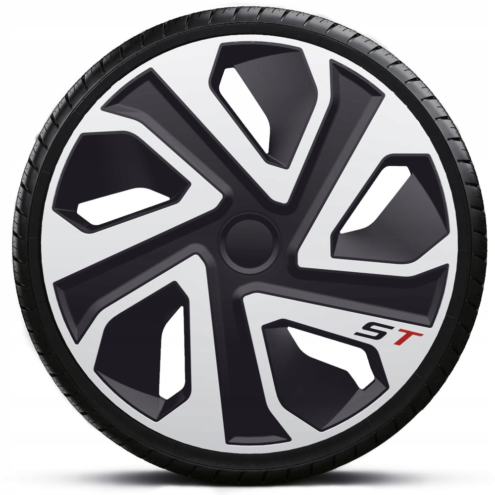 Poklice St Silver Black 4 ks kusů