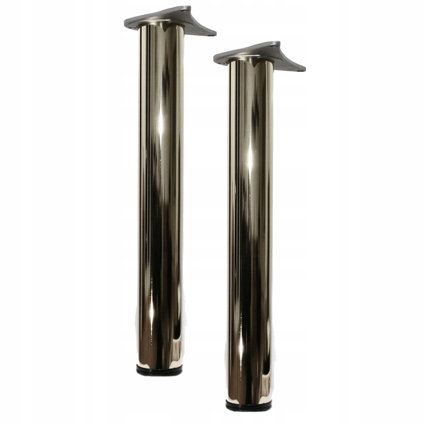 

2x Nogi Do Stołu Biurka Regulacja 820mm Chrom