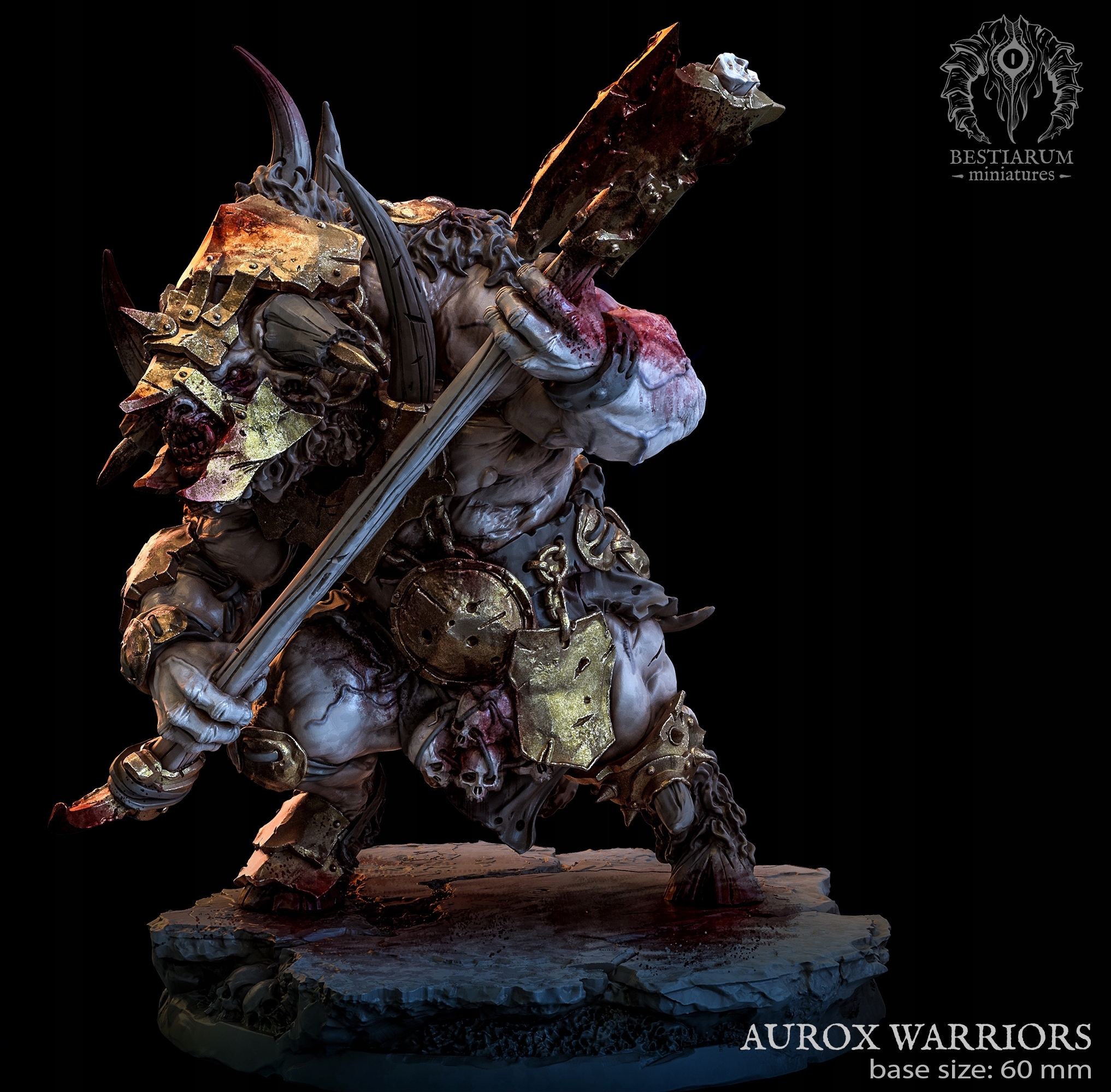 Aurox Warriors - Two handed axe