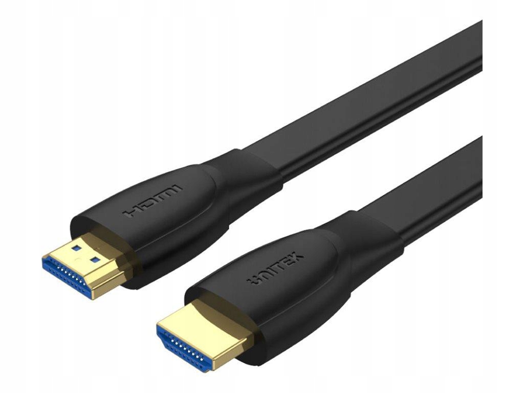 Unitek C11063BK-5M High Speed Kabel Hdmi v.2.0 4K 60HZ 2m płaski