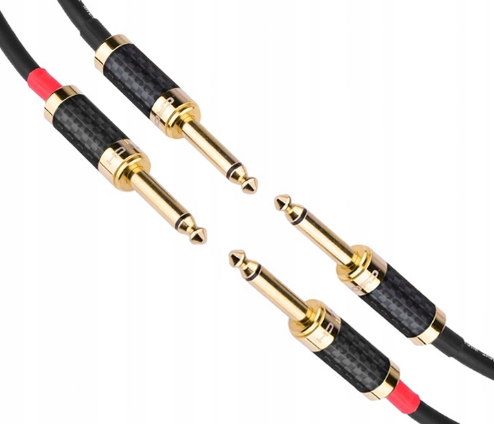 

Kabel przewód 2x 6,3 2x6,3 Jack Mono Klotz 2m