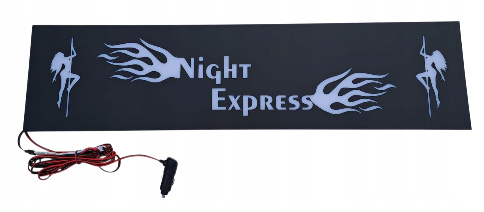 Led tabuľa Night expres nad posteľou man daf scania s podsvietením kabíny Tir
