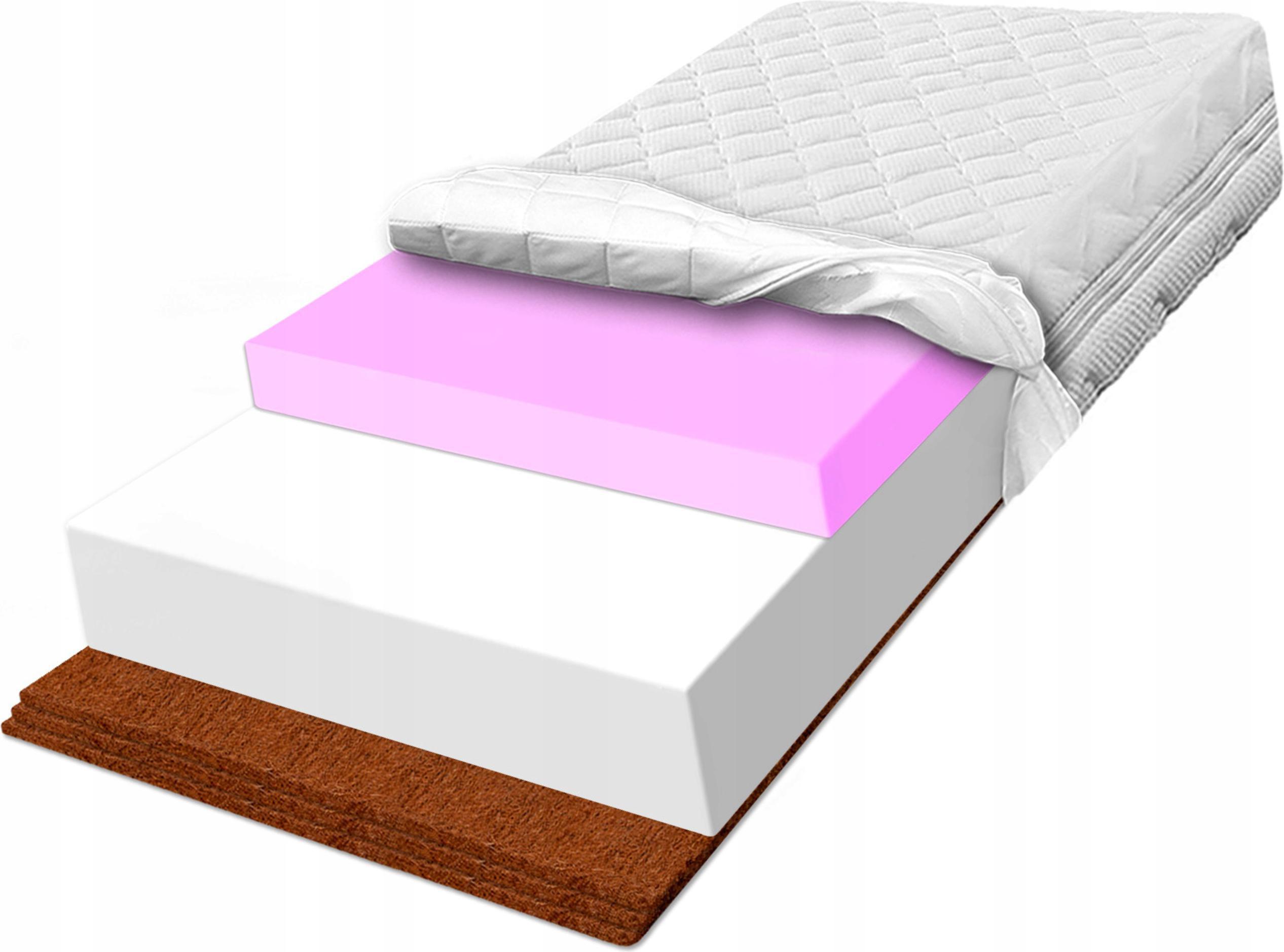 Matrac 140x200 kokos a 6 cm hr premium quality antialergický H2