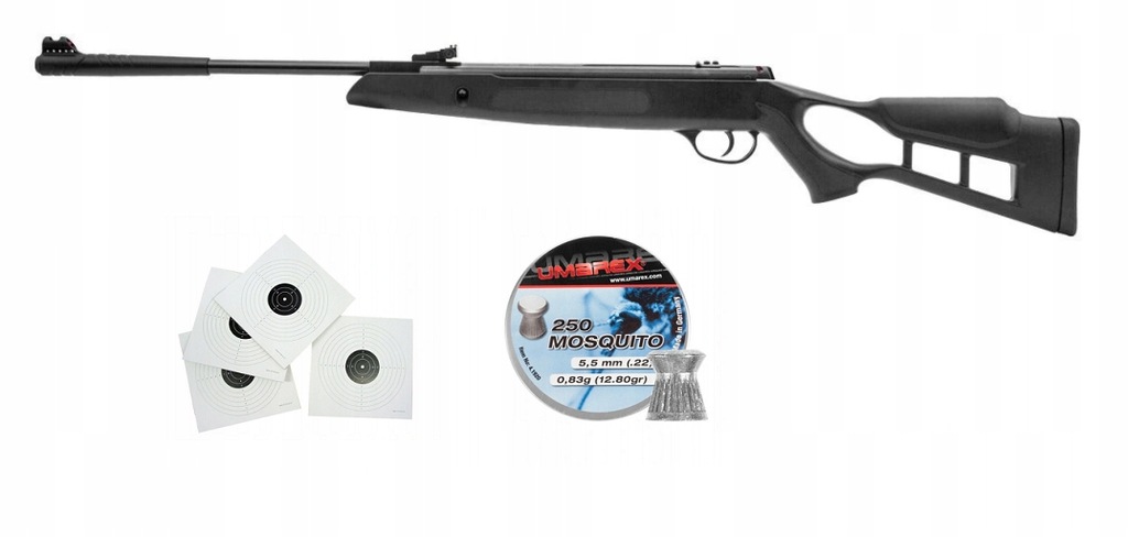 Zestaw Wiatrówka Optima by Hatsan Striker Edge 5,5