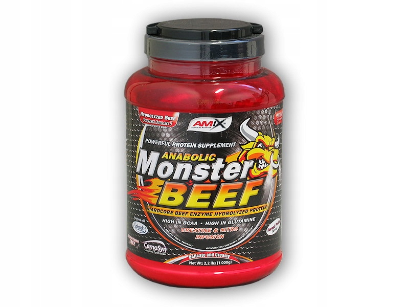 Anabolic Monster Beef 90% Protein 1000g vanilka lime