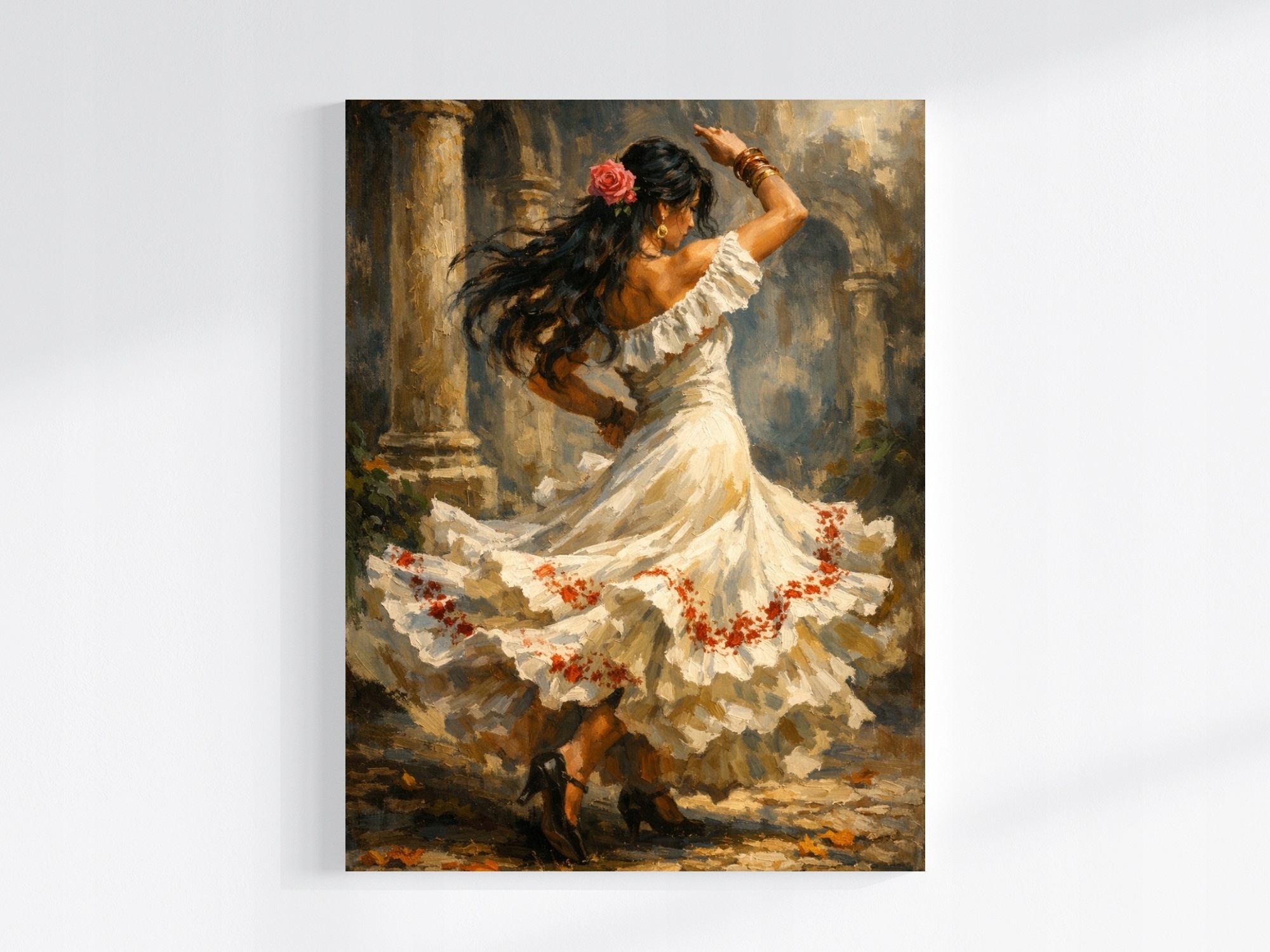 Obraz Na Plátně Canvas Španělsko Tradice Hudba Tanec Flamenco 60x80
