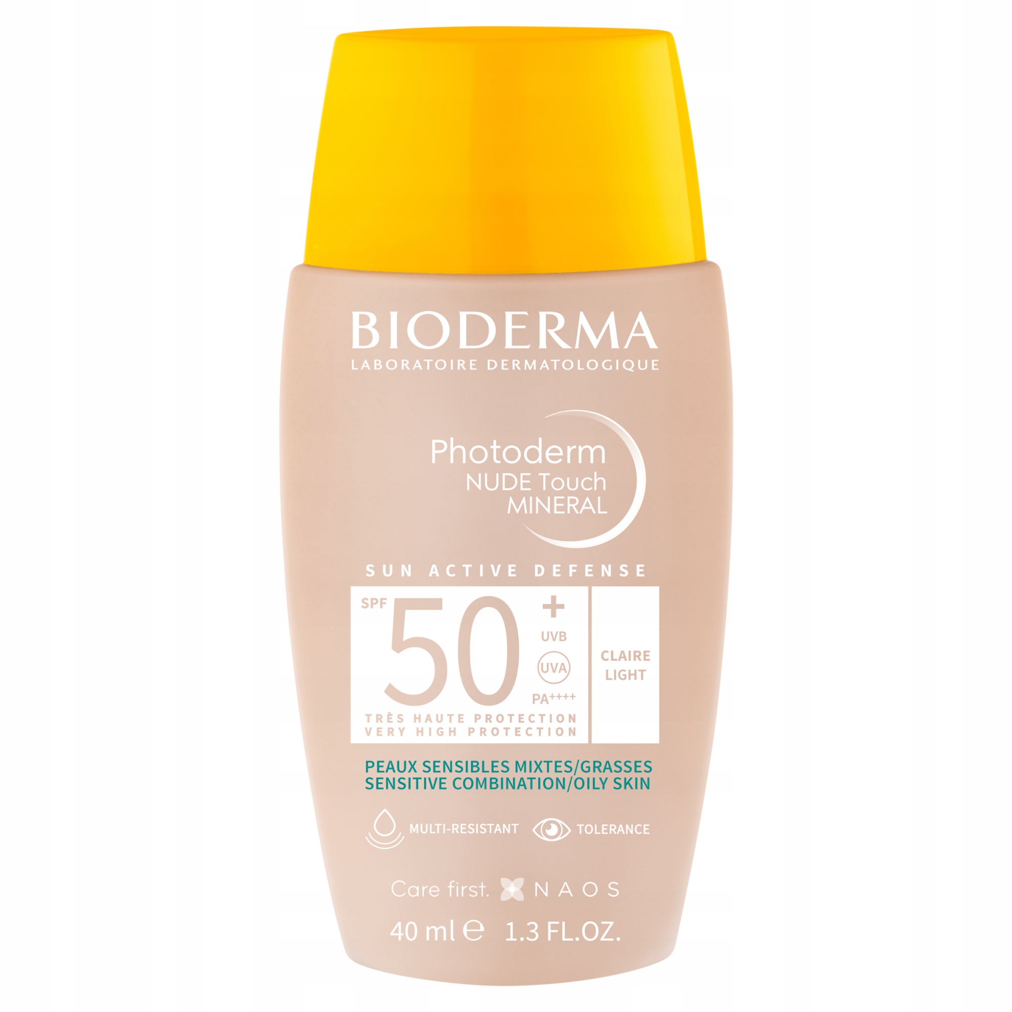 Bioderma Photoderm Nude Touch SPF50+ podkład mineralny odcień jasny 40 ml