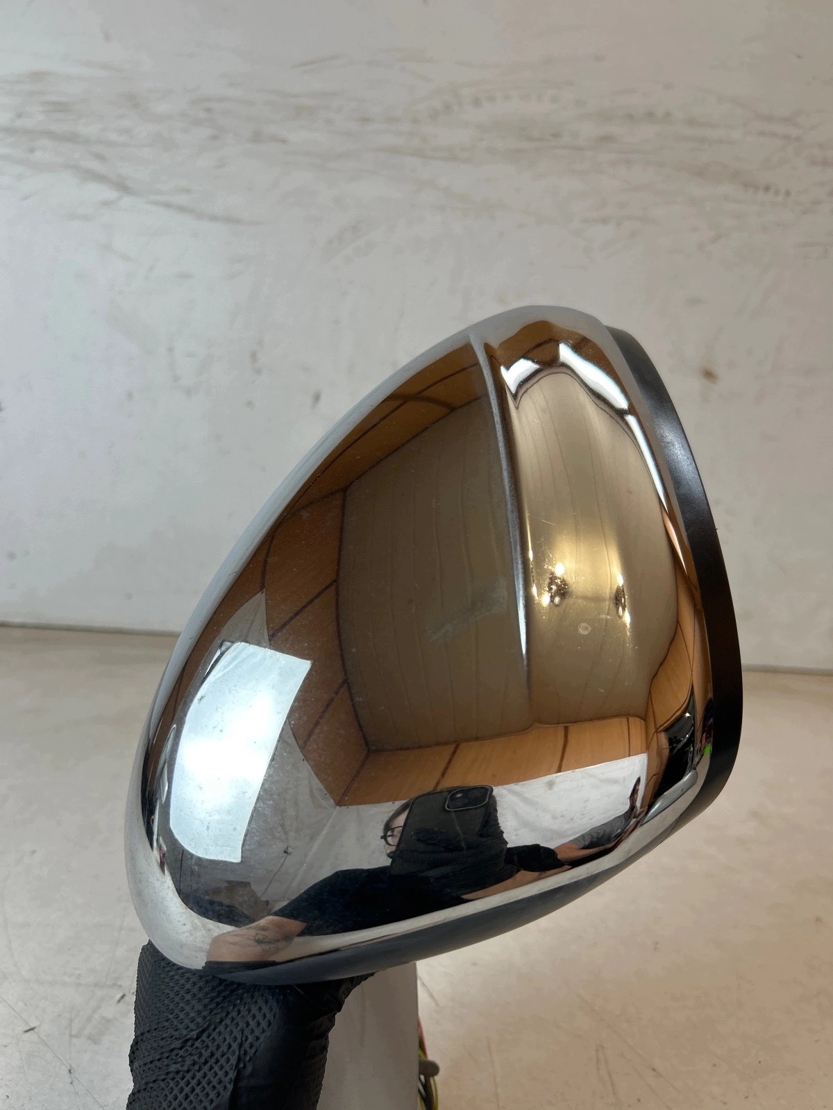 mirror front front right Citroen C4 Grand Picasso II Chrom 8 PIN UK