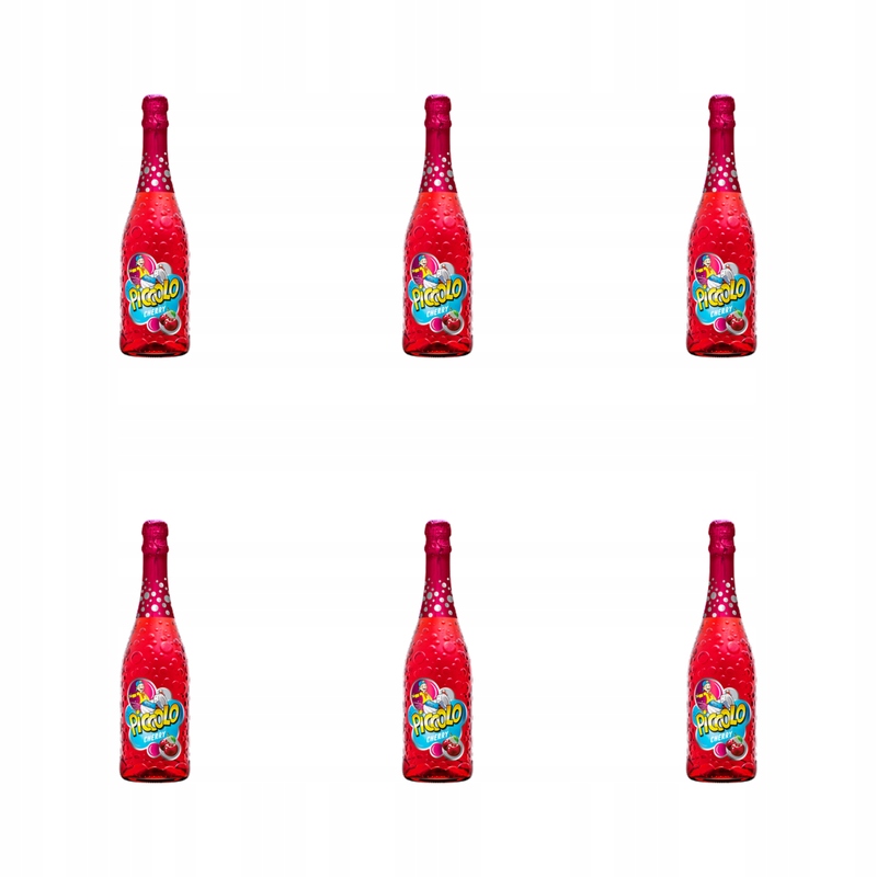 Sycený nápoj Piccolo višeň 750 ml X6