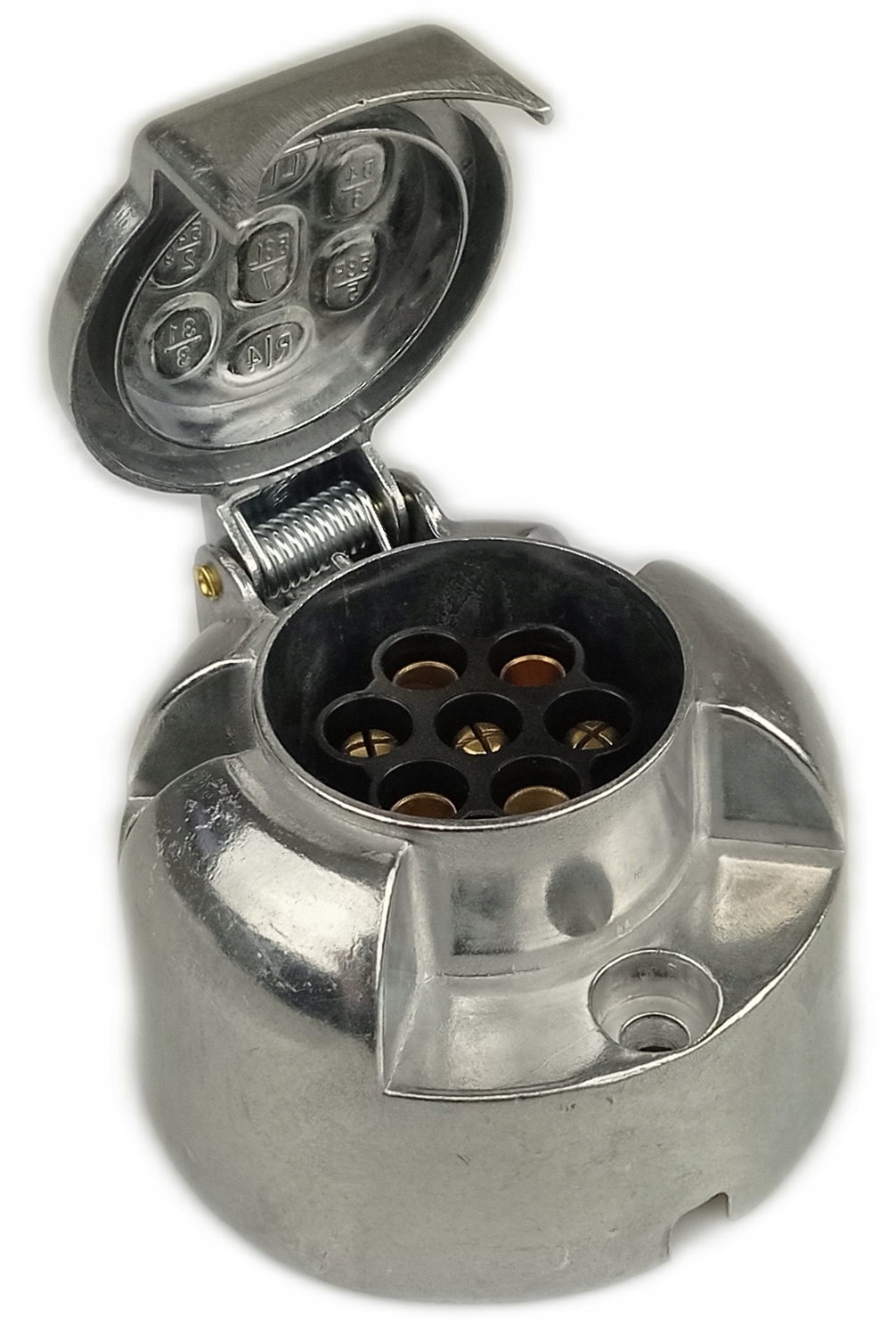 

Gniazdo Do Wtyczki Hak Przyczepy 7 Pin Aluminiowe