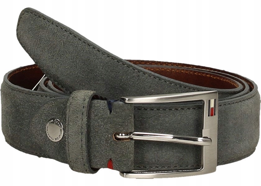 Tommy Hilfiger Pásek Pieter 3.5 100 Pieter 3.5 910grey 100 SW16