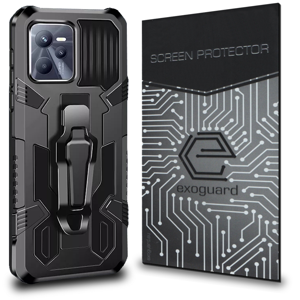 

Etui Case Pancerne Obudowa Szkło do Realme C35